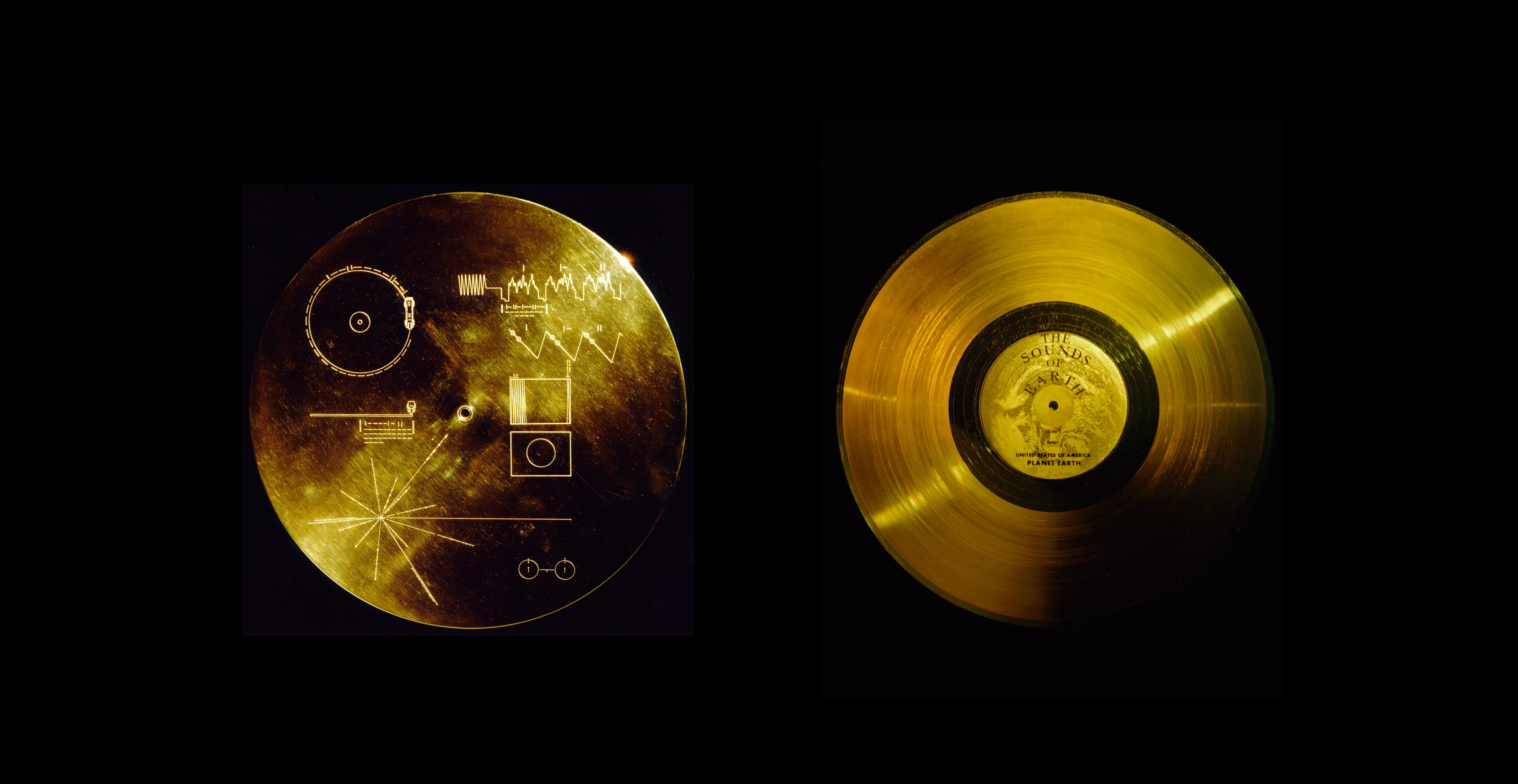 Voyager record golden DVDs